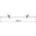 Fiamma New Style Rail Premium for Cycle Carriers Carry Bike Extra Replacement Fiamma - Bars 4 Cars