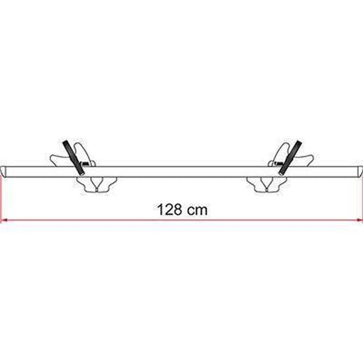 Fiamma New Style Rail Premium S for Cycle Carriers Carry Bike Extra Replacement Fiamma - Bars 4 Cars