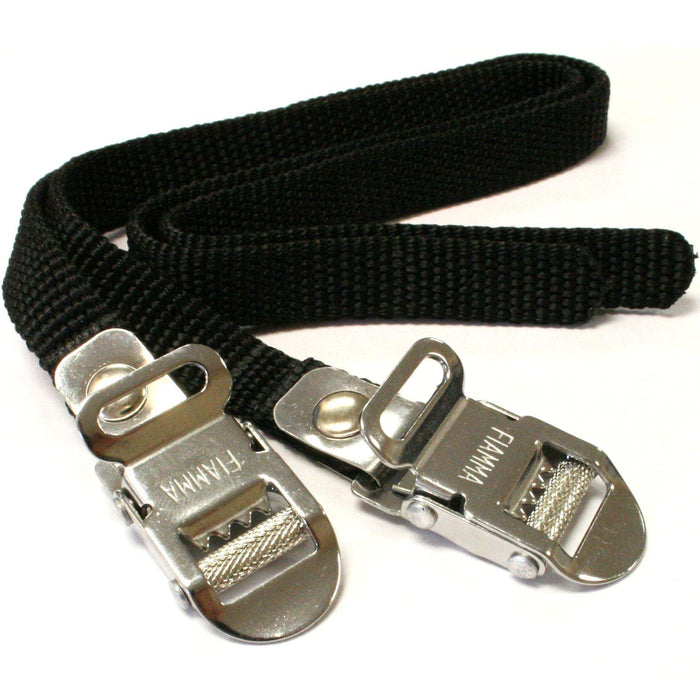 Fiamma Pair of Black Safety Sercuring Straps for Carry Bike Cycle Bicycle Rack Fiamma - Bars 4 Cars