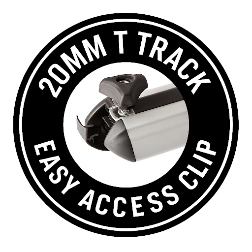 Summit Premium Roof Tent Compatible Aluminium Multi-Fit Roof Bar System SURT-072 1.3m Std Foot - Summit Shop