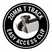 Summit Premium Roof Tent Compatible Aluminium Multi-Fit Roof Bar System SURT-107 1.3m Fix Point - Summit Shop