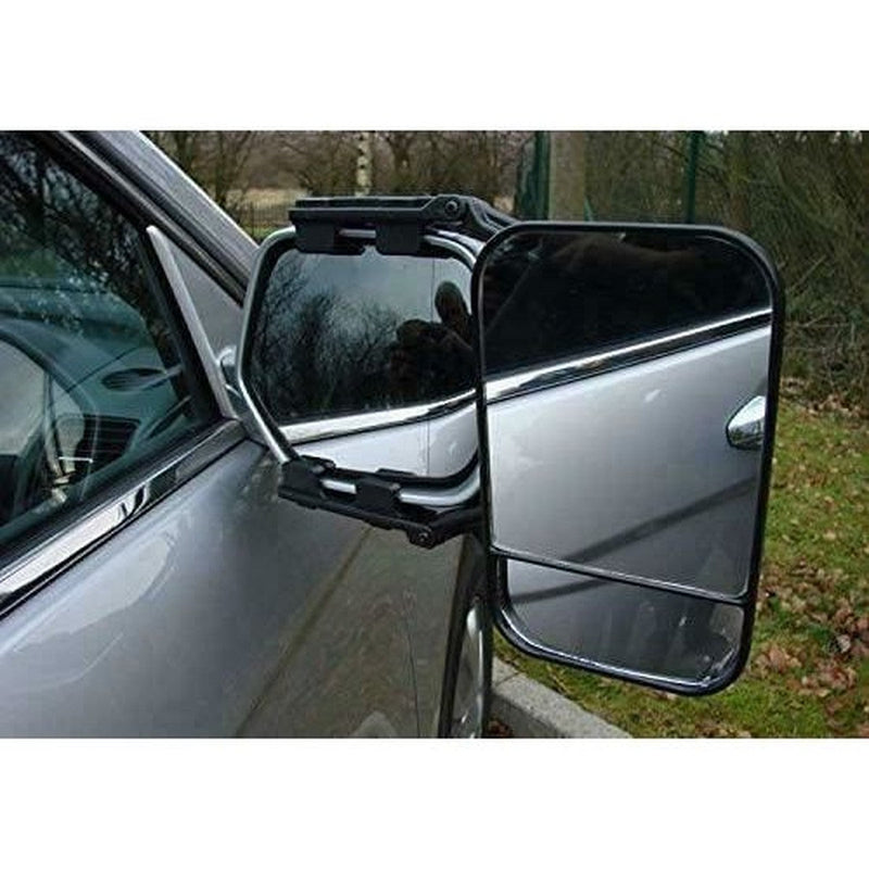 Maypole Large Convex Dual Glass Caravan Extension Towing Mirror Universal Fit Maypole - UK Camping And Leisure