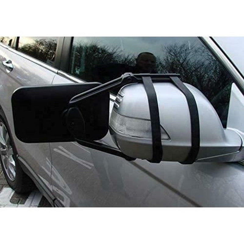 Maypole Large Convex Dual Glass Caravan Extension Towing Mirror Universal Fit Maypole - UK Camping And Leisure