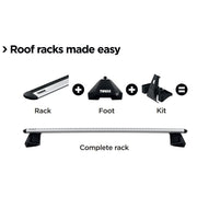Thule ProBar Evo Roof Bars full kit 391000 710700 187041 image 6