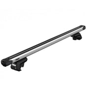Thule SlideBar Roof Bars full kit 891000 710600 186150 installed on vehicle