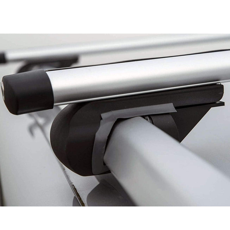 Summit Value Aluminium Roof Bars fits Skoda Fabia 5J 2010-2015 Estate 5-dr with Raised Rails Summit - Bars 4 Cars