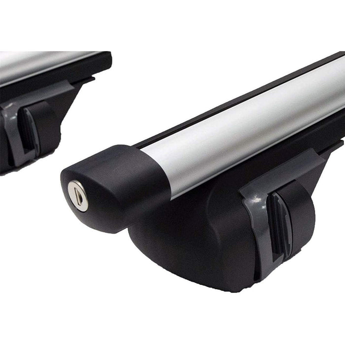 Summit Value Aluminium Roof Bars fits Renault Scenic MK3 2009-2016  Mpv 5-dr with Railing images