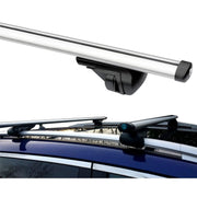 Summit Value Aluminium Roof Bars fits Vauxhall Monterey 1993-1997 Suv 5-dr with Raised Rails Summit - Bars 4 Cars