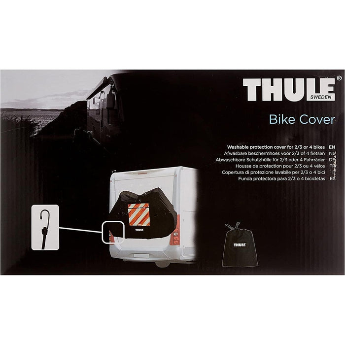 Thule 4 Bike Cover Black Bike Rack Cover 4 Bikes Caravan Motorhome Camper Thule - Bars 4 Cars