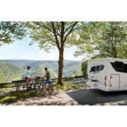 Thule Elite G2 Standard motorhome and caravan bike rack anodised gray Thule - Bars 4 Cars
