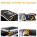 458 Litre Large Car Cargo Travel Rain Proof Roof Top Bag Storage Carrier Box Streetwize - Bars 4 Cars