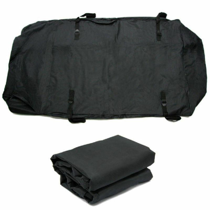 458 Litre Large Car Cargo Travel Rain Proof Roof Top Bag Storage Carrier Box UK Camping And Leisure