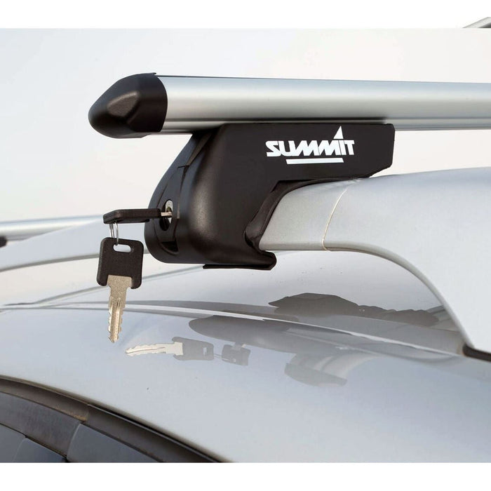 Summit Premium Aluminium Roof Bars fits Mazda 6 GL 2016-2023 Estate 5-dr with Raised Rails Summit - Bars 4 Cars