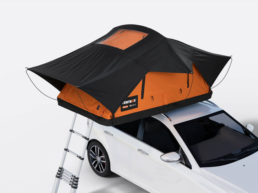 TentBox Lite 2.0 (Sunset Orange) 2 Person Roof Tent