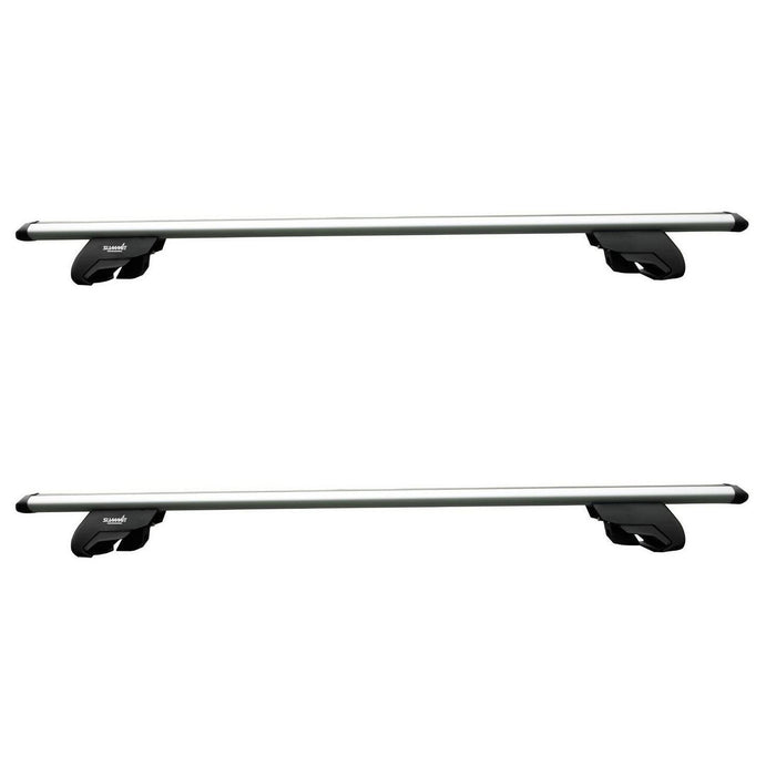Summit Premium Aluminium Roof Bars fits Kia Pride 1997-2001 Hatchback 5-dr with Raised Rails Summit - Bars 4 Cars