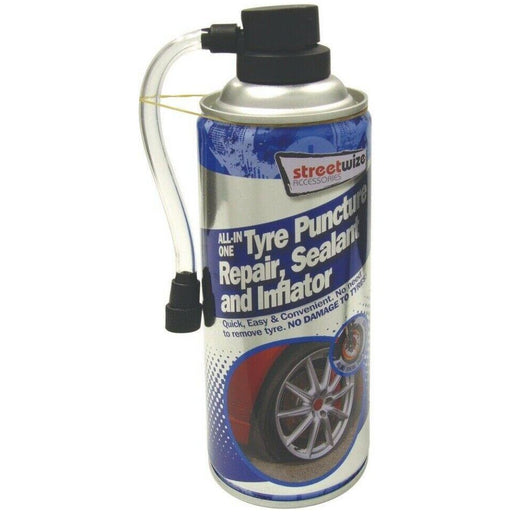 Emergency Car Flat Tyre Fix Puncture Repair Foam Sealant & Inflator Can CHM8 UK Camping And Leisure