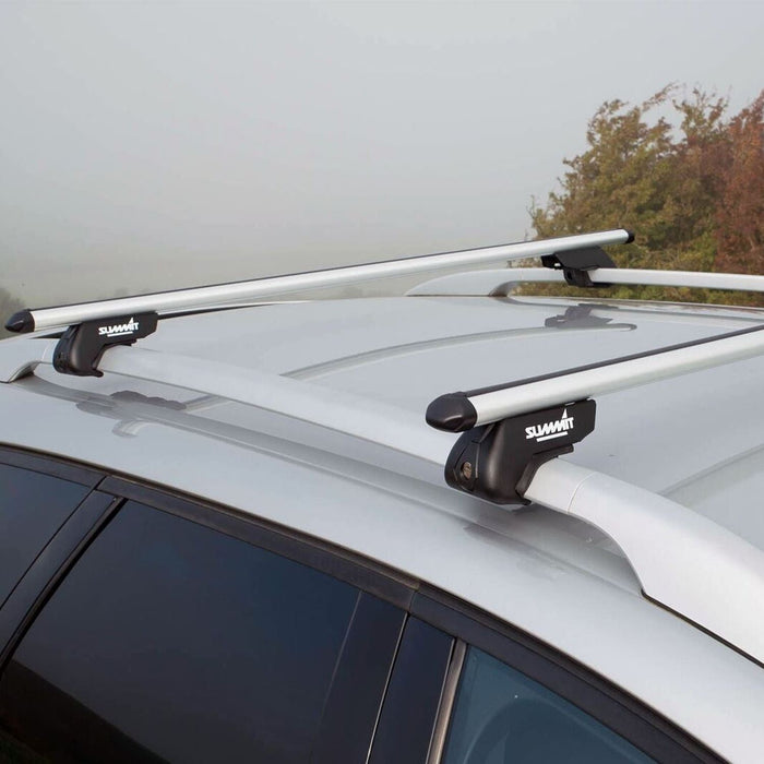 Summit Premium Aluminium Roof Bars fits Chrysler Grand Voyager  1996-2016  Mpv 5-dr with Railing image 4