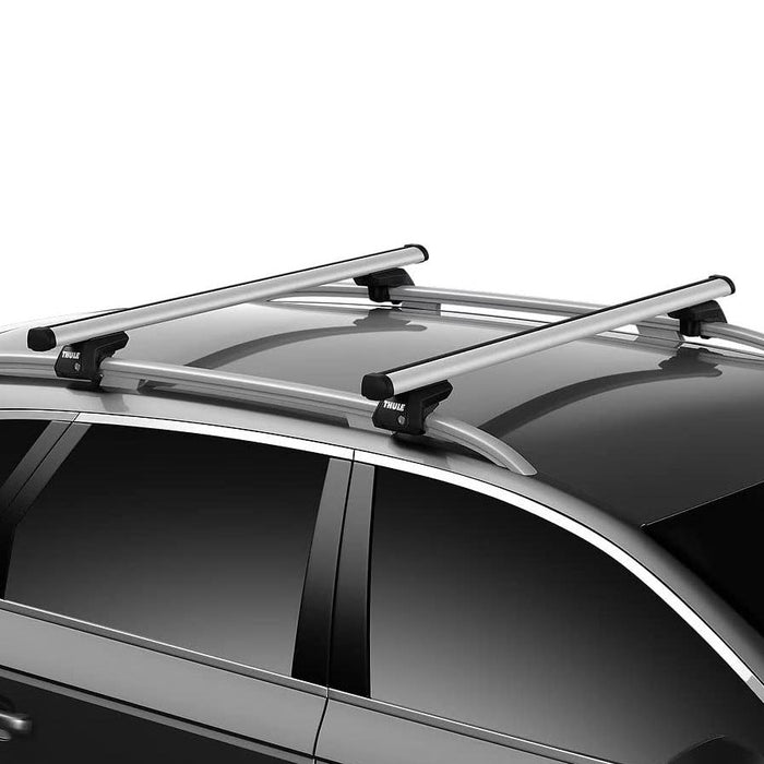 Thule ProBar Evo Roof Bars Aluminum fits Audi A6 Allroad 2012-2018 5 doors with Raised Rails Thule - Bars 4 Cars