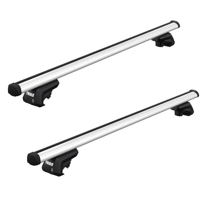 Thule ProBar Evo Roof Bars Aluminum fits Mazda Premacy 1999-2004 5 doors with Raised Rails Thule - Bars 4 Cars