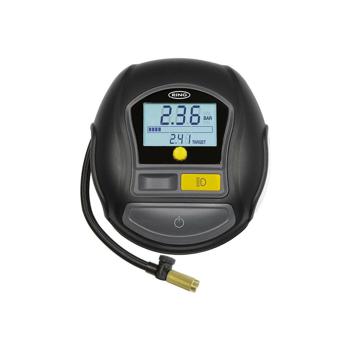 Ring 12v Rapid Digital Tyre Inflator Ring - Bars 4 Cars