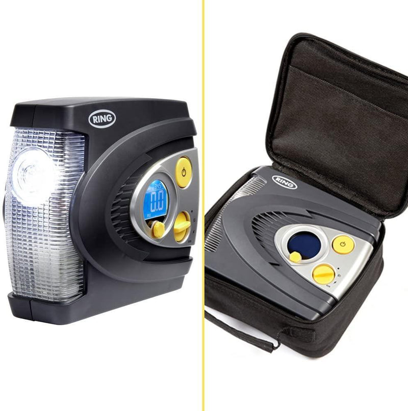 Ring RAC635 12V Tyre Inflator Pump ukcampingandleisure - Bars 4 Cars