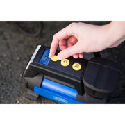 Ring RAC820 12V Fast Flow Digital Tyre Inflator Preset Function Adaptor Set 4x4 Van Car Ring - Bars 4 Cars