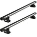 Thule SlideBar Evo Roof Bars Aluminum fits Audi A6 Avant 2005-2010 5 doors with Flush Rails Thule - Bars 4 Cars