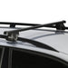 Thule SmartRack XT Roof Bars Black fits Toyota Carib 2007- 5 doors with Raised Rails image 4