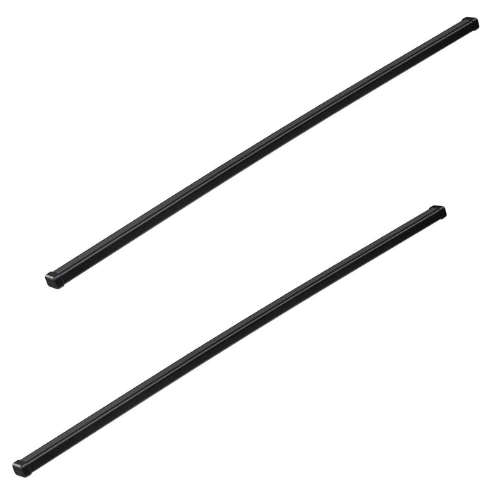 Thule SquareBar Evo Roof Bars Black fits Nissan Micra Hatchback 2010-2016 5-dr with Normal Roof image 5