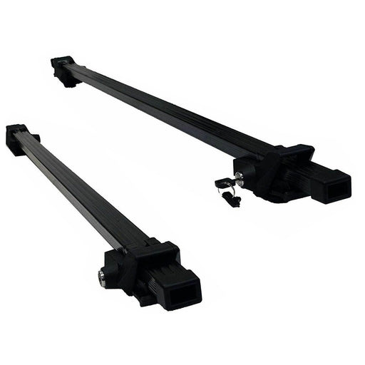 Summit Value Steel Roof Bars fits Nissan Pathfinder R52 2014-2024  Suv 5-dr with Railing image 1