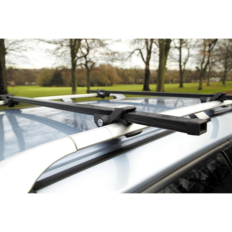Summit Value Steel Roof Bars fits Dacia Logan 2007-2012 Van 3-dr with Raised Rails Summit - Bars 4 Cars