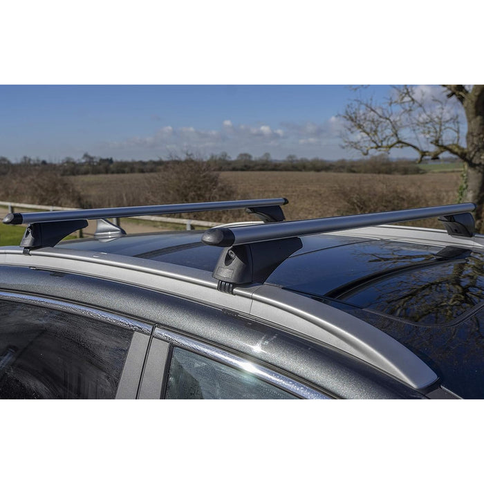 Summit Value Aluminium Roof Bars fits Renault Kadjar  2015-2024  Suv 5-dr with Flush Rails image 4