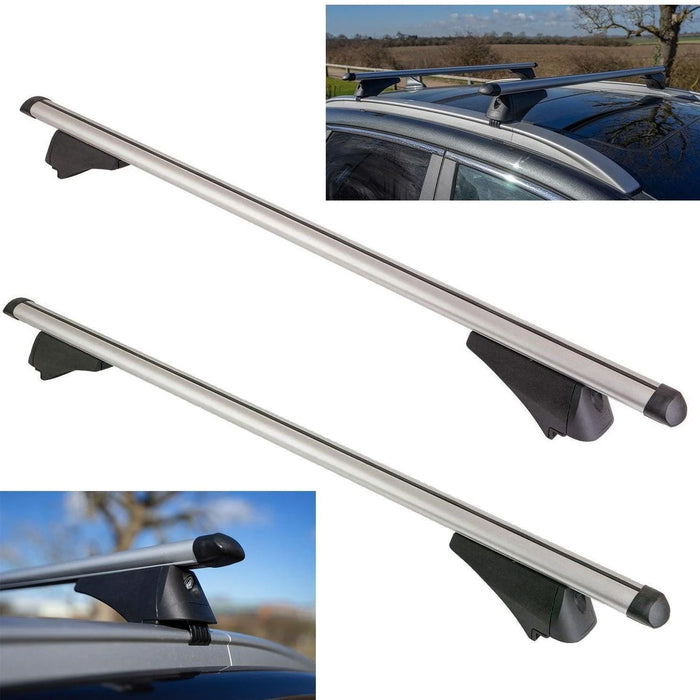 Summit Value Aluminium Roof Bars fits BMW X1 F48 2015-2022  Suv 5-dr with Flush Rails image 7