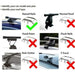Summit Premium Steel Roof Bars fits Fiat Doblo  2000-2010  Van 5-dr with Railing image 6