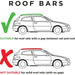 Summit Premium Steel Roof Bars fits Ford Sierra 1983-1999 Estate 5-dr with Raised Rails Summit - Bars 4 Cars