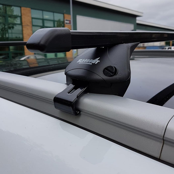 Summit Premium Steel Roof Bars fits Volvo V40 Cross Country  2012-2019  Hatchback 5-dr with Flush Rails Summit - Bars 4 Cars