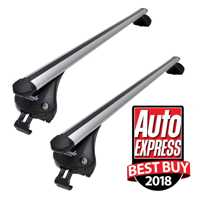 Summit Premium Aluminium Roof Bars fits Ssangyong Musso  2018-2024  Pick Up 5-dr with Flush Rails image 6