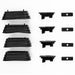 Summit Premium Steel Roof Bars fits Ford Focus  2004-2011  Hatchback 5-dr with Fix Point image 7