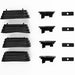 Summit Premium Aluminium Roof Bars fits Ford Focus  2004-2011  Hatchback 3-dr with Fix Point image 3