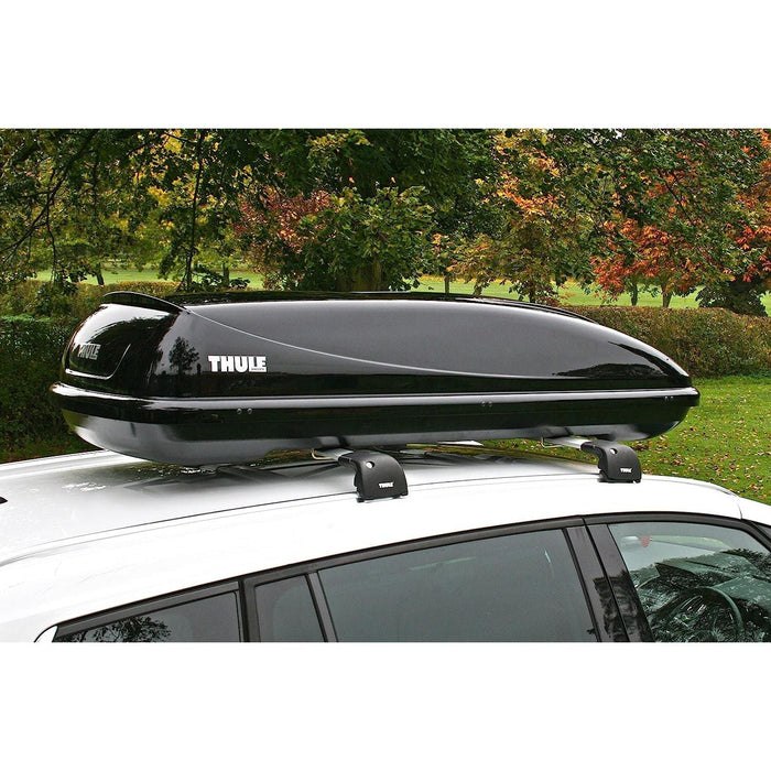 Thule Ocean 200 Car Roof Top Box 450 Litre Gloss Black Thule - Bars 4 Cars