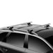 Thule WingBar Evo Roof Bars Aluminum fits Vauxhall Karl Rocks 2017- 5 doors with Raised Rails image 9