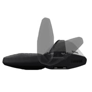 Thule WingBar Evo Roof Bars Aluminum fits Hyundai Tucson 2010-2015 5 doors with Raised Rails Thule - Bars 4 Cars