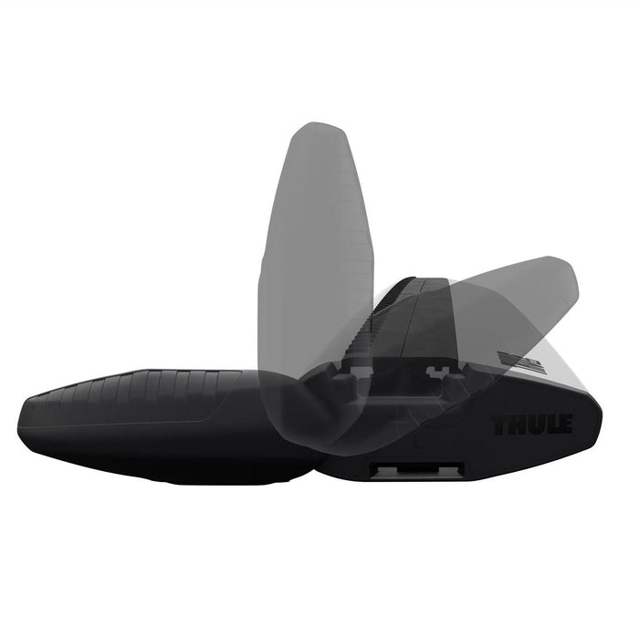 Thule WingBar Evo Roof Bars Aluminum fits Skoda Favorit 1990-1994 5 doors with Raised Rails Thule - Bars 4 Cars