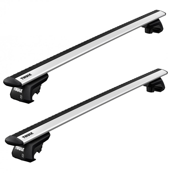 Thule WingBar Evo Roof Bars Aluminum fits Citroën Berlingo Multispace 2008-2018 5 doors with Raised Rails Thule - Bars 4 Cars