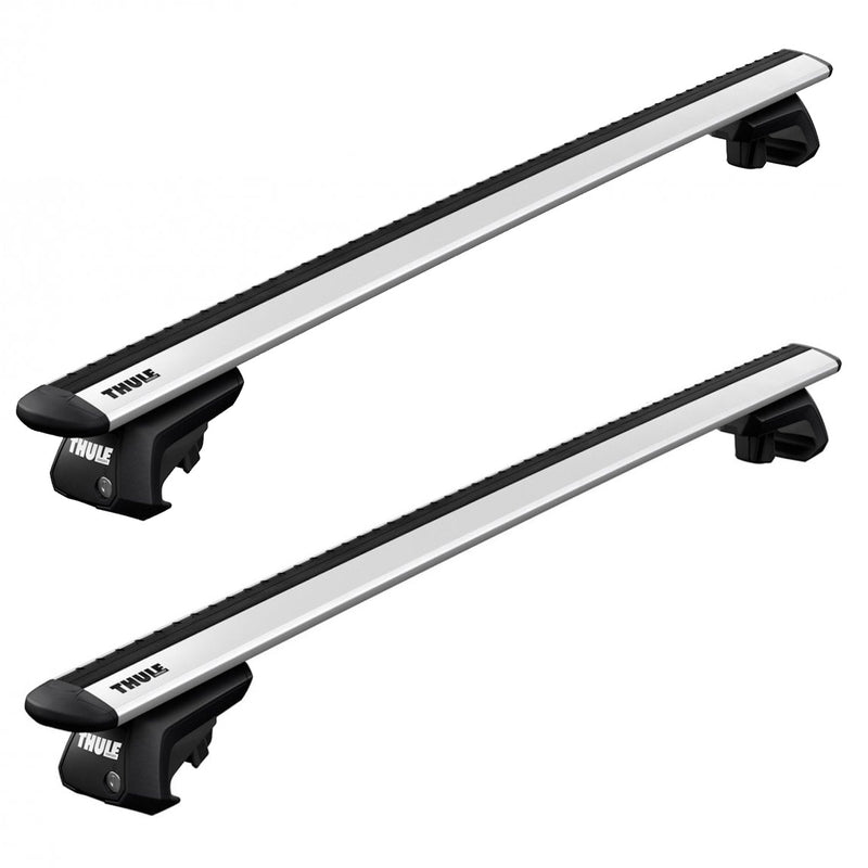 Thule WingBar Evo Roof Bars Aluminum fits Hyundai Santa Fe 2000-2005 5 doors with Raised Rails Thule - Bars 4 Cars