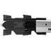 Thule WingBar Edge Roof Bars Aluminum fits Isuzu D-Max 2020- 4 doors with Flush Rails image 3