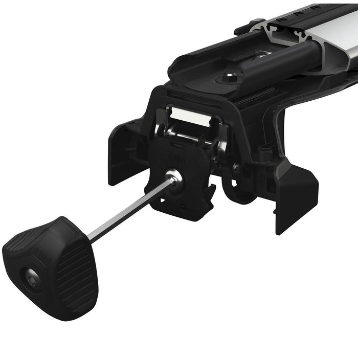 Thule WingBar Edge Roof Bars Aluminum fits BMW X2 2018-2023 5 doors with Flush Rails Thule - Bars 4 Cars