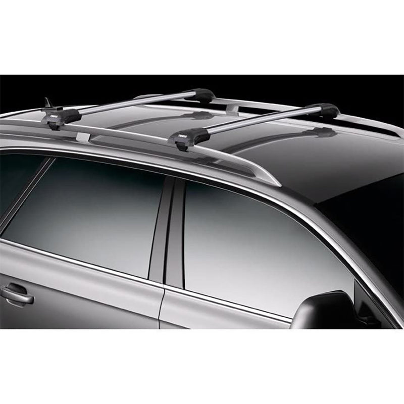 Thule WingBar Edge Roof Bars Aluminum fits Skoda Fabia 2008-2014 5 doors with Raised Rails Thule - Bars 4 Cars