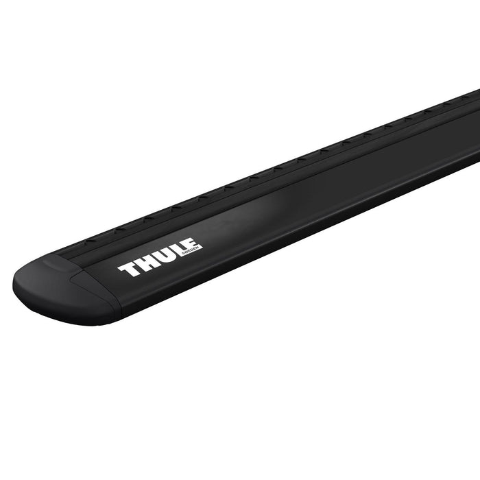 Thule WingBar Evo Roof Bars Black fits Kia Carens 2002-2006 5 doors with Raised Rails Thule - Bars 4 Cars
