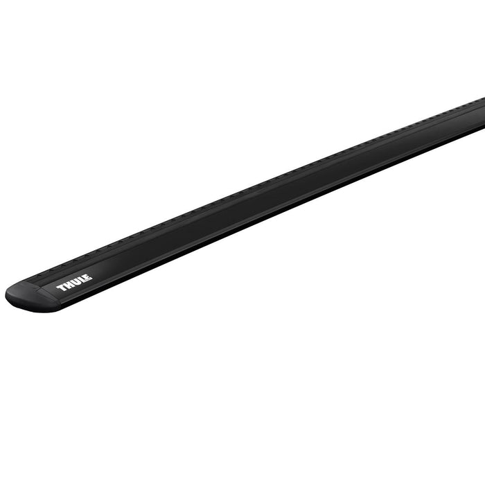 Thule WingBar Evo Roof Bars Black fits Kia Carens MPV 2013-2021 5-dr with Flush Rails image 7